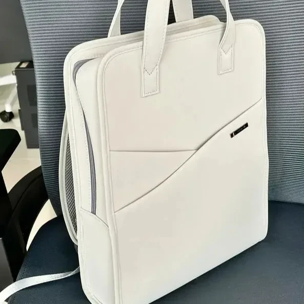 Luxury Bags For Laptop - 흰색 노트북 배낭 사무실 노트북 슬리브