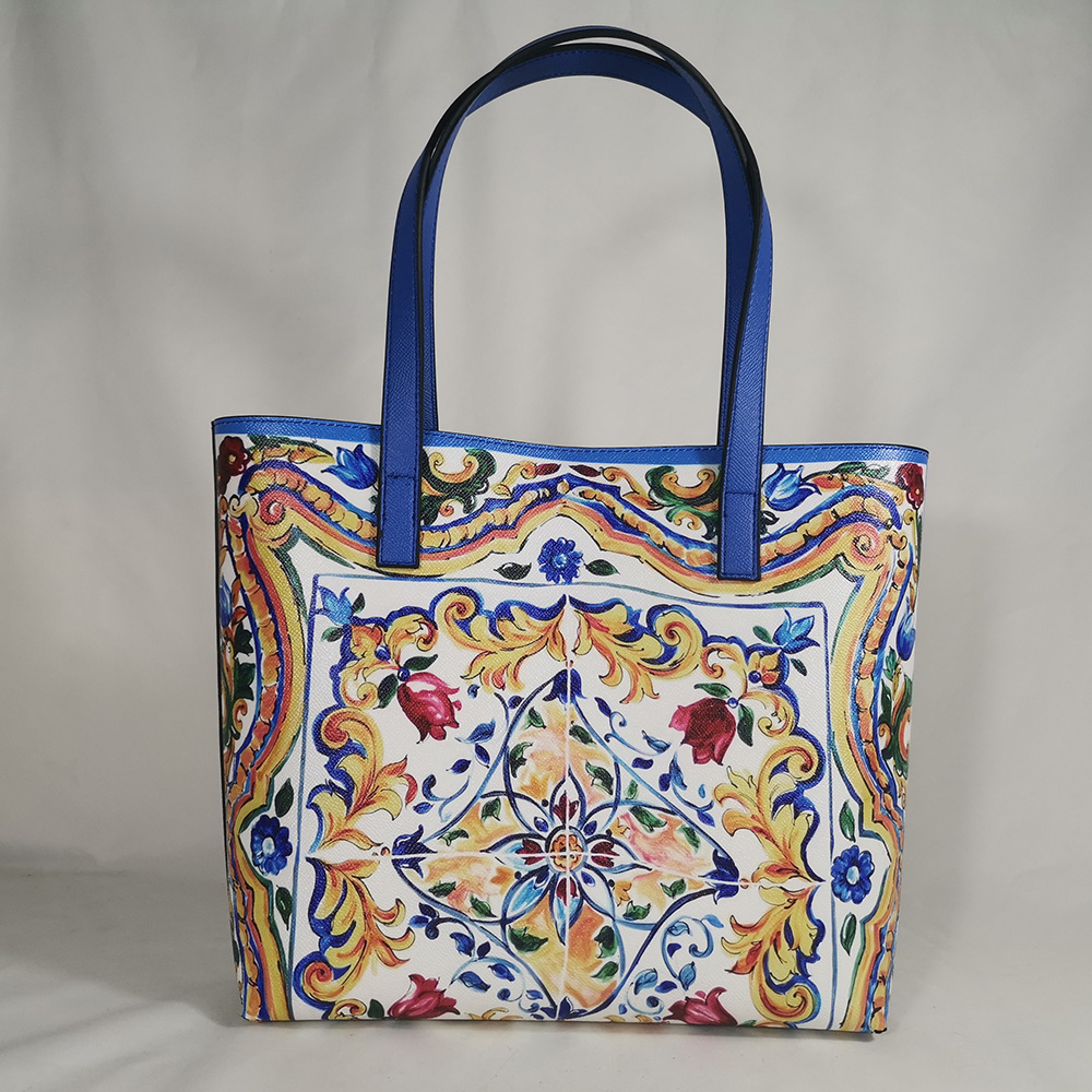 Tote Bag Leather Monogram - 여성용 2020 핸드백, 패션 핸드백, 모조