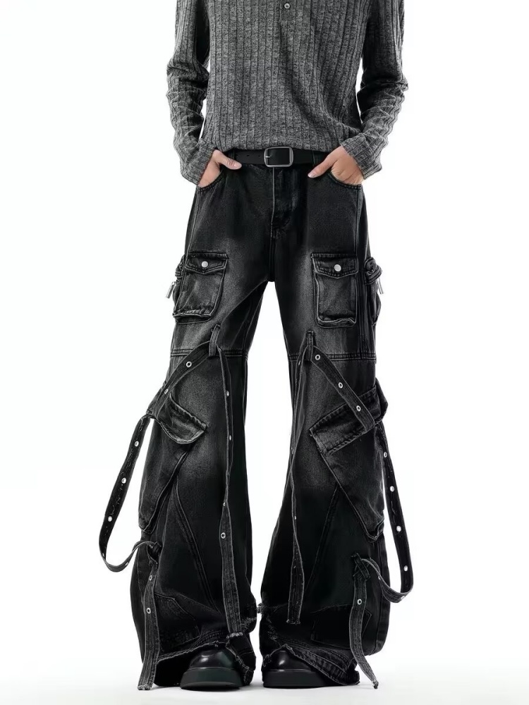 Luxury Bags Denim - 2026 펑크 Y2K 스타일 멀티 포켓