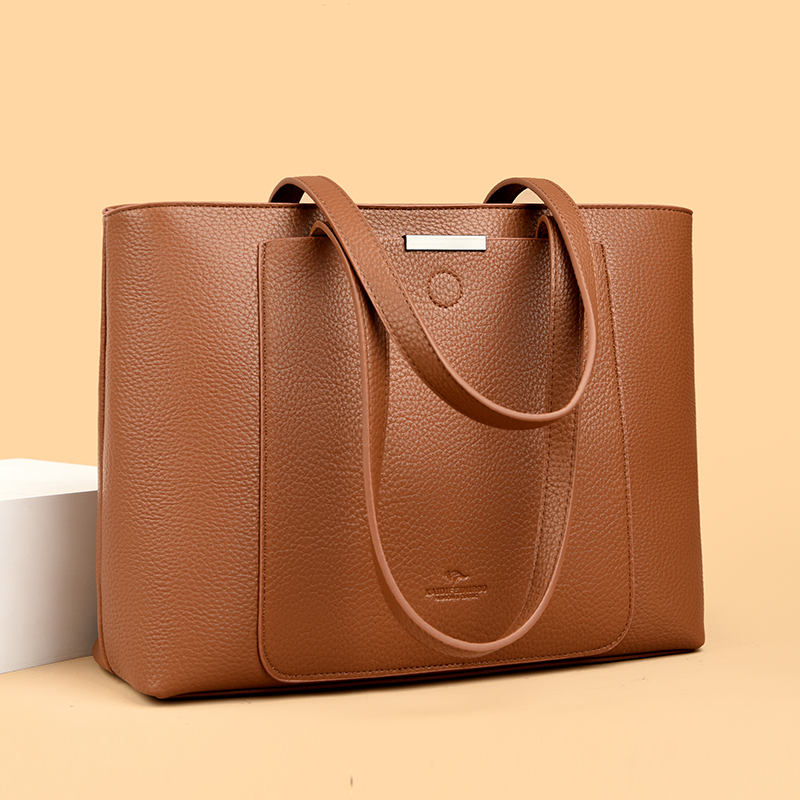 Luxury Bags For Laptop - 정품 브랜드 소프트 PU 가죽 핸드백