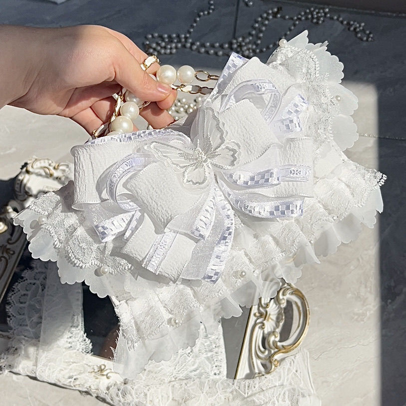 Luxury Y2K Bags - 여성용 크로스바디 백 로리타 코스프레 액세서리