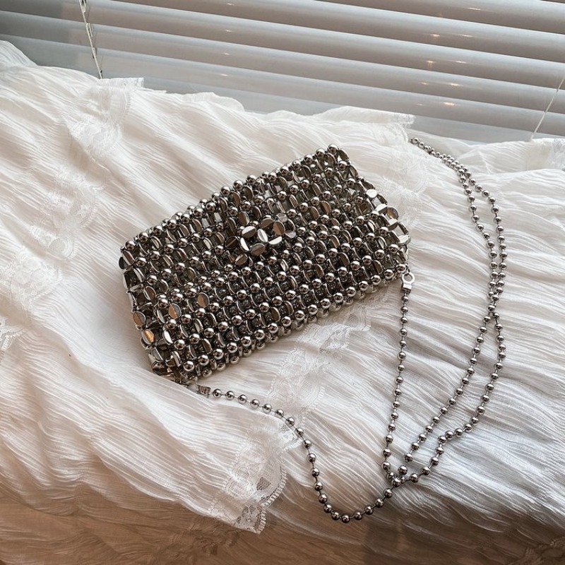 Luxury Bags Sale - PU 고급스러운 느낌의 단색 이브닝 백,