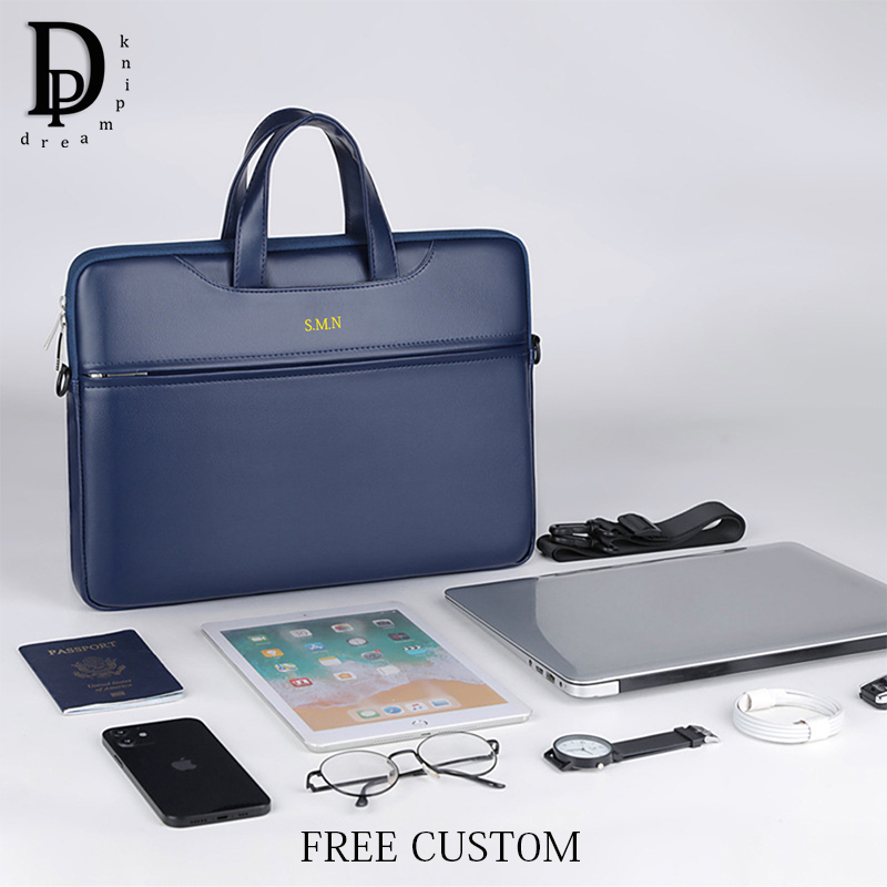 Luxury Bags For Laptop - 남자를위한 비즈니스 서류 가방 PU 가죽