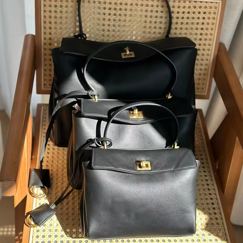 Luxury Bags Sale - 여성용 명품 골드 잠금장치 디자이너 핸드백,