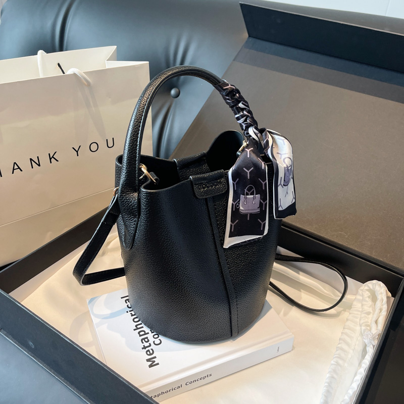 레드 PU 버킷 숄더백, 크로스바디 백, 블랙 럭셔리  - Luxury Bags Sale 리뷰 및 가격