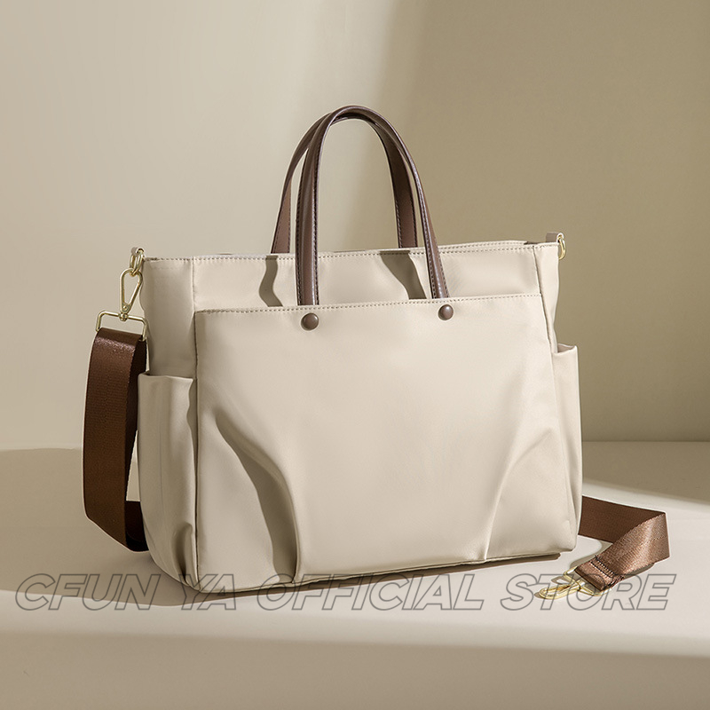 CFUN YA 신상 명품 여성 핸드백 토트백 옥스포드  - Luxury Bags For Laptop 리뷰 및 가격