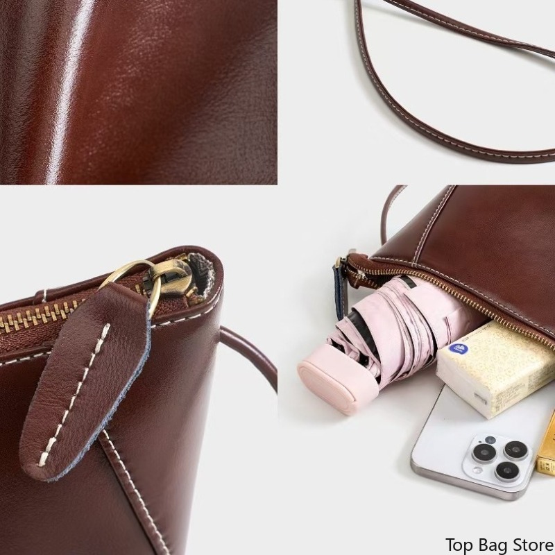 미니멀리스트 여성용 데일리 캐주얼 숄더백, 최고급 가죽 - Luxury Bags Everyday 리뷰 및 가격