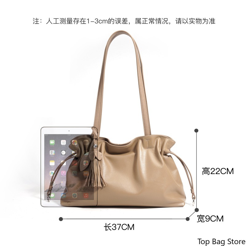 미니멀리스트 숄더백 여성용 데일리 토트백 천연 가죽 탑 - Luxury Bags Everyday 리뷰 및 가격