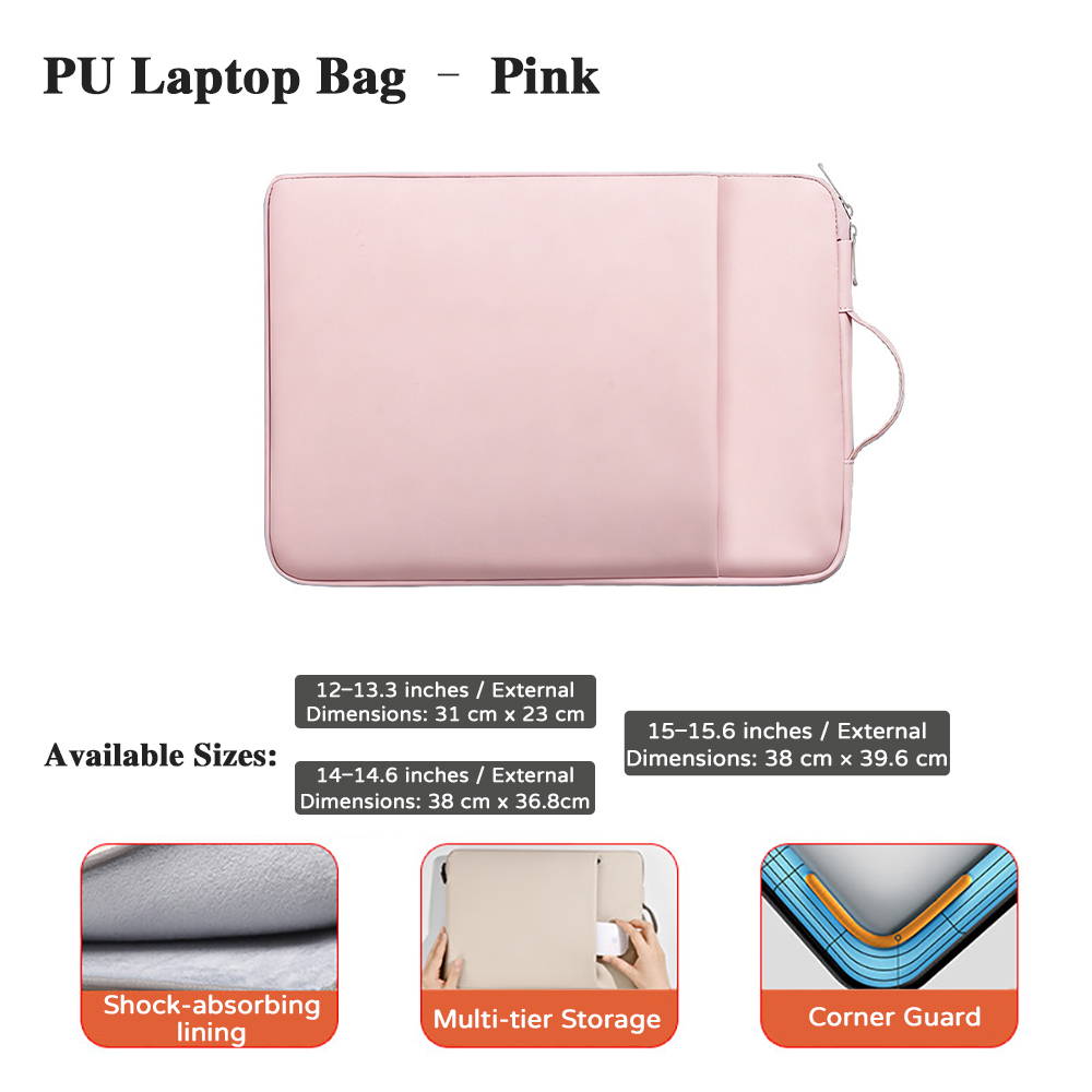 고급 PU 가죽 노트북 가방 다층 수납 코너 보호대 1 - Luxury Bags Tier 리뷰 및 가격