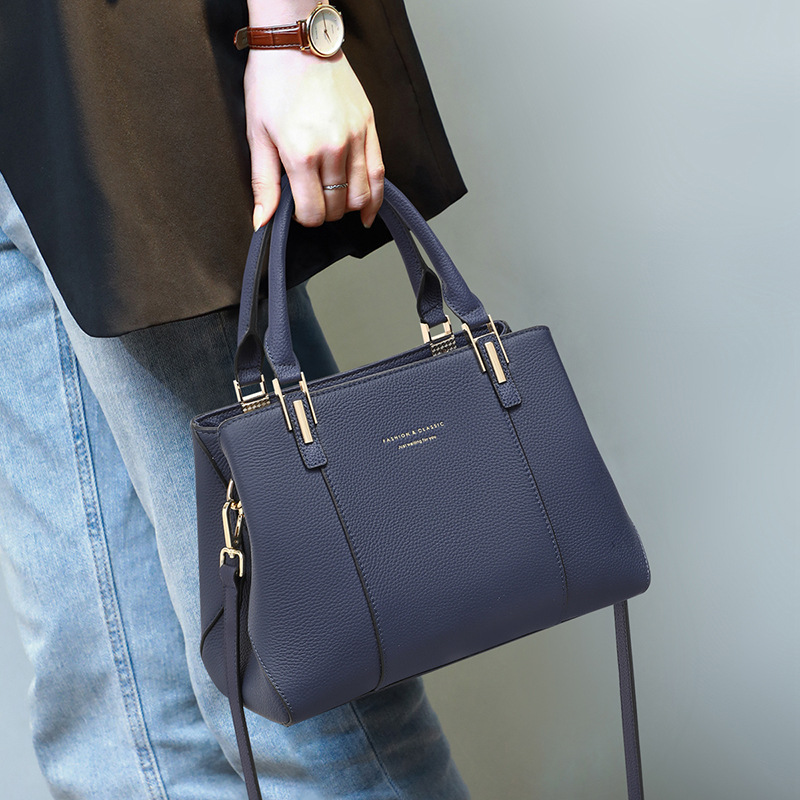 새로운 패션 정품 가죽 여성용 트렌드 핸드백 통근용 토 - Luxury Bags News 리뷰 및 가격