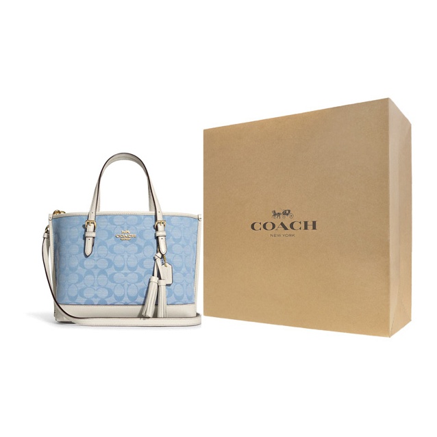 COACH 캔버스와 가죽 토트백, 쇼핑백, 핸드백, 크 - Tote Bag Leather Monogram 리뷰 및 가격