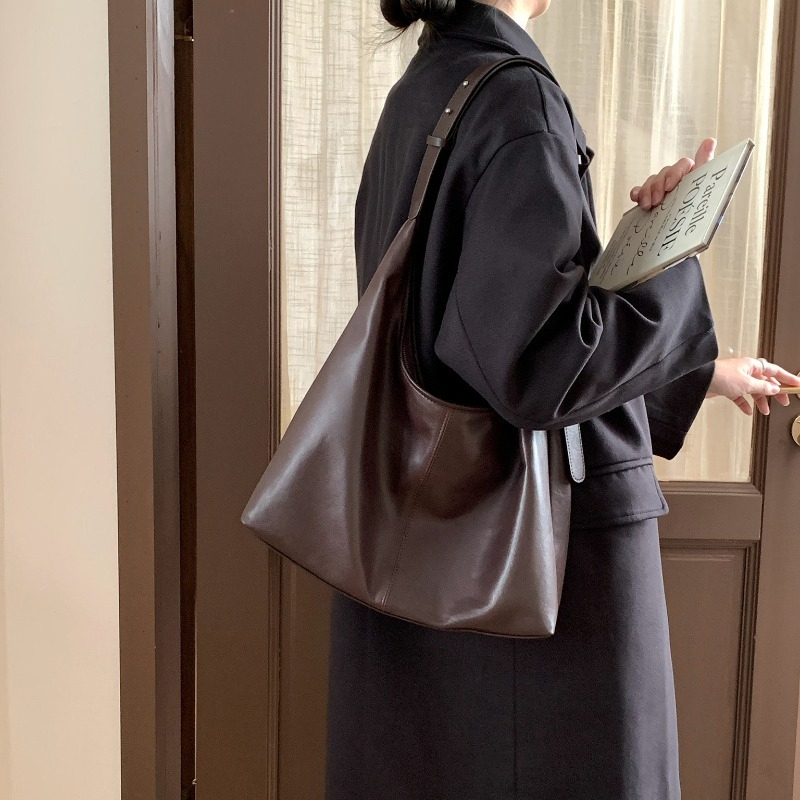 여성용 빈티지 데일리 숄더백, 천연 가죽 부드러운 슬라 - Luxury Bags Everyday 리뷰 및 가격