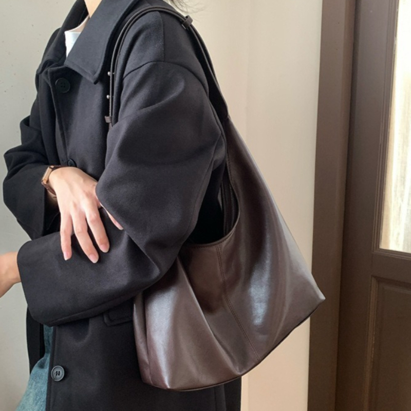 여성용 빈티지 데일리 숄더백, 천연 가죽 부드러운 슬라 - Luxury Bags Everyday 리뷰 및 가격