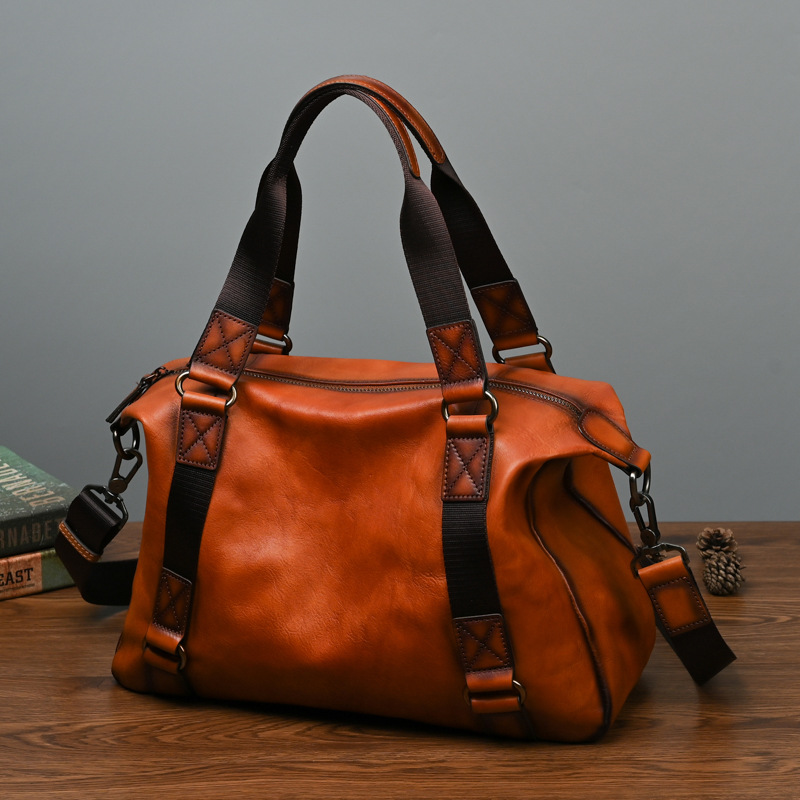    패션 럭셔리 남성용 핸드백 Rea lLeathe - Luxury Bags For Laptop 리뷰 및 가격