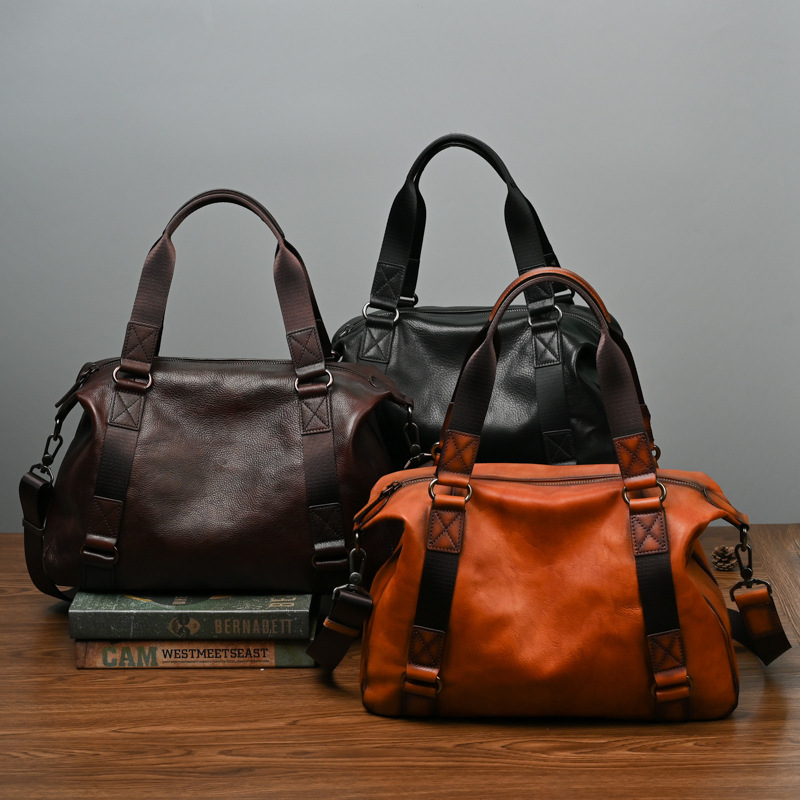    패션 럭셔리 남성용 핸드백 Rea lLeathe - Luxury Bags For Laptop 리뷰 및 가격