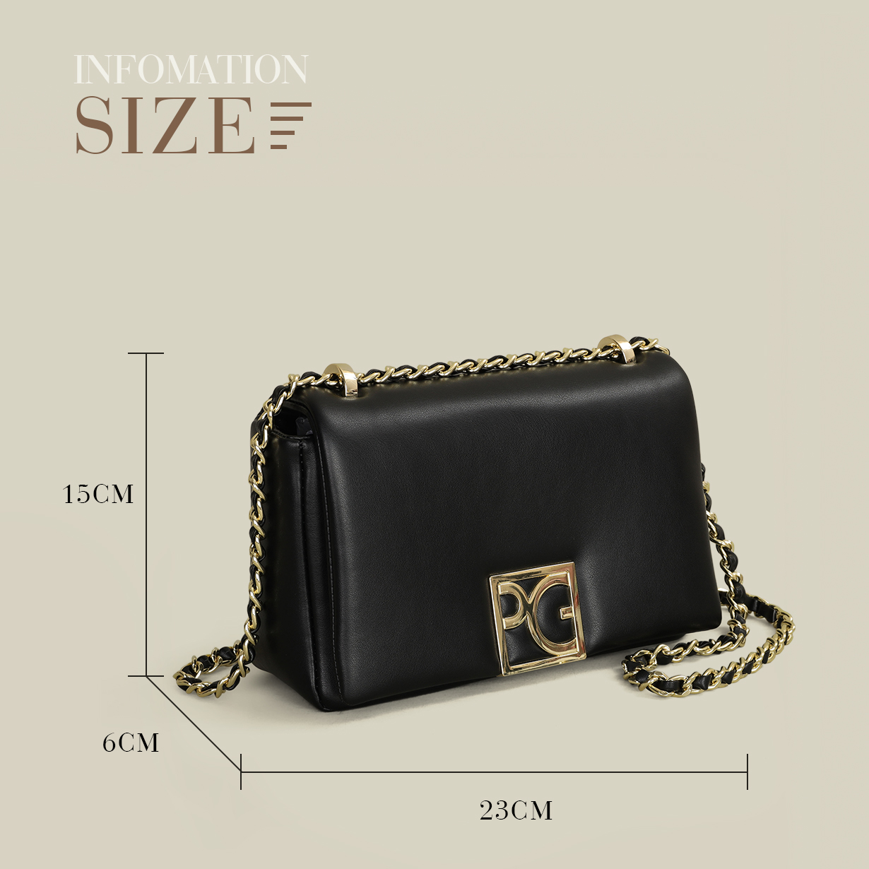 PG 여성용 가방 럭셔리 캐주얼 가방 틈새 브랜드 디자 - Luxury Bags Sale 리뷰 및 가격