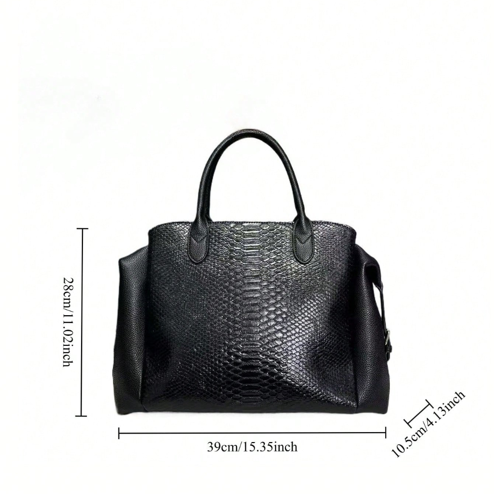 가벼운 럭셔리 우아한 레트로 여성용 대용량 뱀피 무늬  - Luxury Bags Vegan 리뷰 및 가격