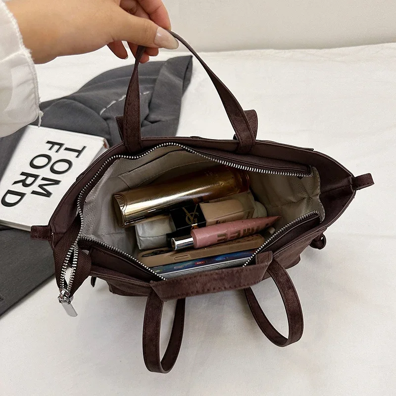 라이트 럭셔리 솔리드 PU 햅스 숄더백 2025 핫세일 - Luxury Bags Sale 리뷰 및 가격