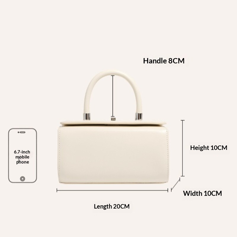 여성용 미니멀리스트 데일리 숄더백, 천연 가죽 탑 그레 - Luxury Bags Everyday 리뷰 및 가격