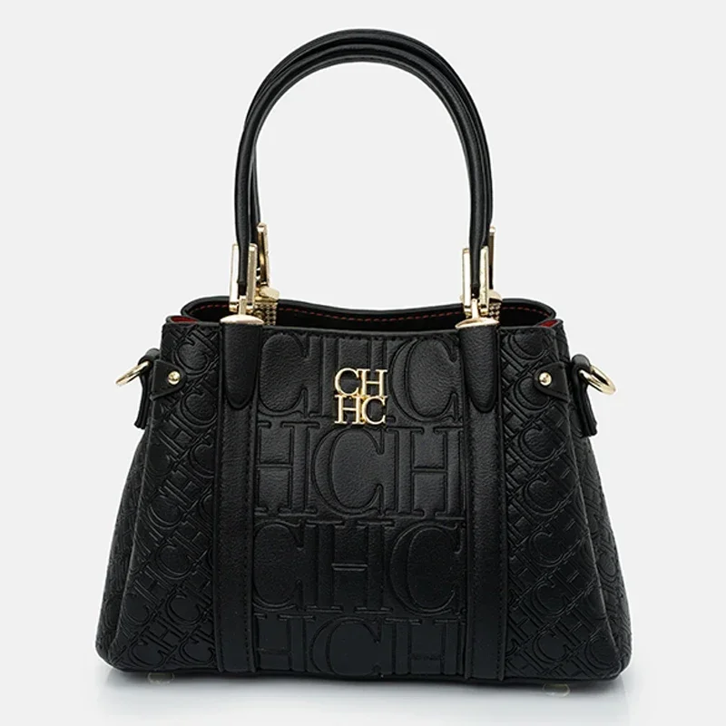 CH 여성용 모노그램 엠보싱 토트백 PU 가죽 탑 핸들 - Tote Bag Leather Monogram 리뷰 및 가격