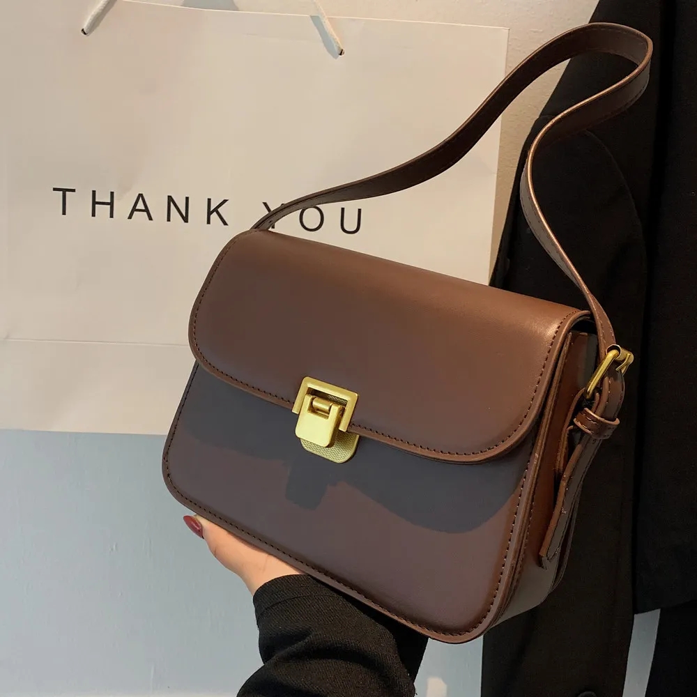 럭셔리 디자이너 새 여성용 PU 가죽 숄더백 트렌드 브 - Luxury Bags News 리뷰 및 가격