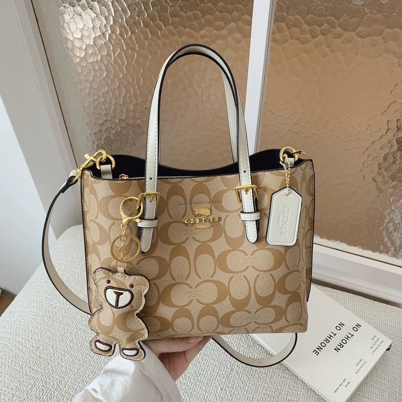 우아한 모노그램 토트백, 클래식 스타일의 여성용 가방, - Tote Bag Leather Monogram 리뷰 및 가격