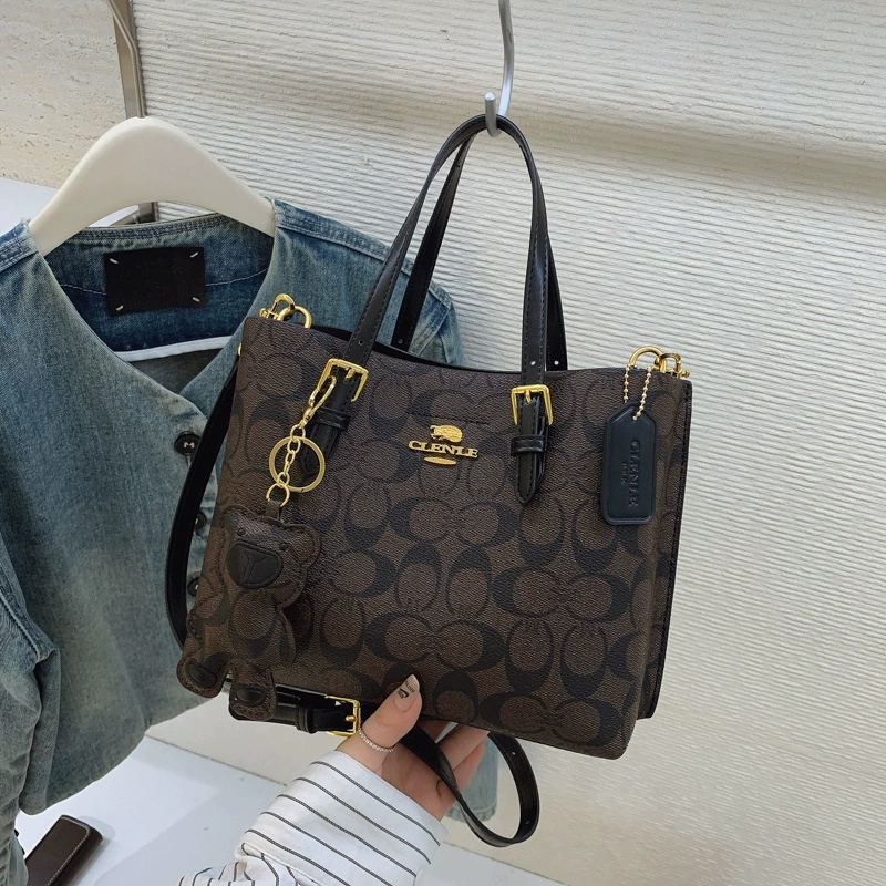 우아한 모노그램 토트백, 클래식 스타일의 여성용 가방, - Tote Bag Leather Monogram 리뷰 및 가격